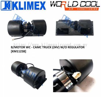 BLOWER MOTOR WORLDCOOL - CAMC TRUCK ( 24V ) WITHOUT REGULATOR [ KM11238 ]