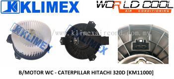 BLOWER MOTOR WORLDCOOL - EXCAVATOR CATERPILLAR HITACHI 320D ( 24V ) [ KM11000 ]