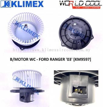 BLOWER MOTOR WORLDCOOL - FORD RANGER ' 03 ' [ KM9597 ]