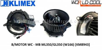 BLOWER MOTOR WORLDCOOL - MERCEDES BENZ ML350 / GL350 ( W166 ) [ KM8943 ]