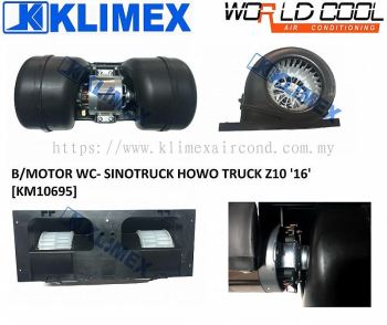 BLOWER MOTOR WORLDCOOL - SINOTRUCK HOWO TRUCK Z10 ' 16 ' ( 24V ) [ KM10695 ]