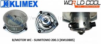 BLOWER MOTOR WORLDCOOL - SUMITOMO 200.3 ( 24V ) [ KM10885 ]