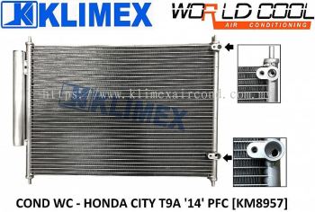 CONDENSER WORLDCOOL - HONDA CITY T9A ' 14 ' PFC [ KM8957 ]