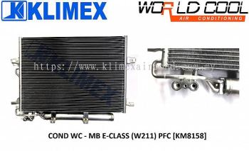 CONDENSER WORLDCOOL - MERCEDES BENZ E-CLASS ( W211 ) PFC [ KM8158 ]