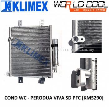 CONDENSER WORLDCOOL - PERODUA VIVA SD PFC [ KM5290 ]