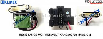 RESISTANCE REGULATOR COMPARMENT FAN WORLDCOOL - RENAULT KANGOO ' 08 ' [ KM6725 ]