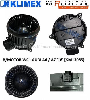 BLOWER MOTOR WORLDCOOL - AUDI A6 / A7 ' 16 ' [ KM13065 ]