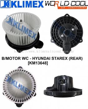 BLOWER MOTOR WORLDCOOL - HYUNDAI STAREX ( REAR ) [ KM13648 ]