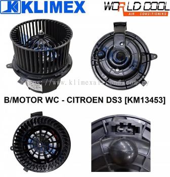 BLOWER MOTOR WORLDCOOL - CITROEN DS3 [ KM13453 ]