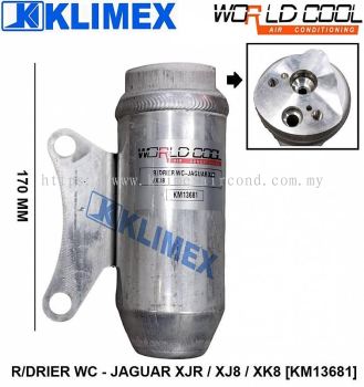 RECEIVER DRIER DRYER WORLDCOOL - JAGUAR XJR / XJ8 / XK8 [ KM13681 ]