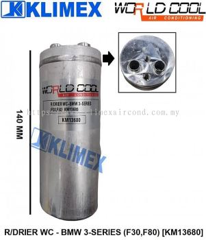 RECEIVER DRIER DRYER WORLDCOOL - BMW 3-SERIES ( F30 , F80 ) [ KM13680 ]