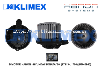 B_MOTOR HANON - HYUNDAI SONATA '20' (97113-L1700) [KM40945]