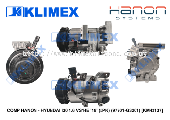 COMP HANON - HYUNDAI I30 1.6 VS14E '18' (5PK) (97701-G3201) [KM42137]