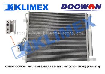 COND DOOWON - HYUNDAI SANTA FE DIESEL '08' (97606-2B700) [KM41673]