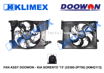 FAN ASSY DOOWON - KIA SORENTO '13' (25380-2P700) [KM42113]
