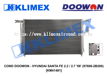 COND DOOWON - HYUNDAI SANTA FE 2.2 _ 2.7 '08' (97606-2B200) [KM41481]