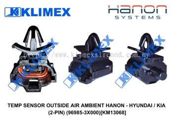 TEMP SENSOR OUTSIDE AIR AMBIENT HANON - HYUNDAI / KIA (2-PIN) (96985-3X000) [KM13068]
