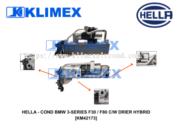 HELLA - COND BMW 3-SERIES F30 _ F80 C_W DRIER HYBRID [KM42173]