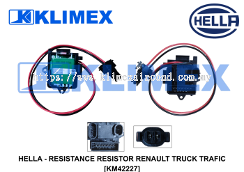 HELLA - RESISTANCE RESISTOR RENAULT TRUCK TRAFIC [KM42227]