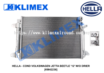 HELLA - COND VOLKSWAGEN JETTA BEETLE '12' W_O DRIER [KM42236]