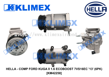 HELLA - COMP FORD KUGA II 1.6 ECOBOOST 7VS16EC '13' (6PK) [KM42258]