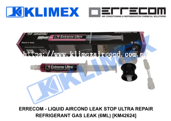 ERRECOM - LIQUID AIRCOND LEAK STOP ULTRA REPAIR REFRIGERANT GAS LEAK (6ML) [KM42624]