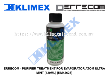 ERRECOM - PURIFIER TREATMENT FOR EVAPORATOR ATOM ULTRA MINT (120ML) [KM42628]