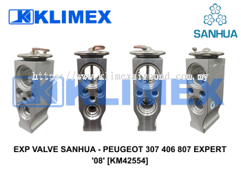 EXP VALVE SANHUA - PEUGEOT 307 406 807 EXPERT '08' [KM42554]