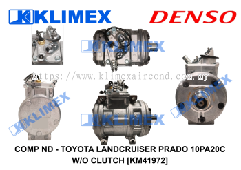 COMP ND - TOYOTA LANDCRUISER PRADO 10PA20C W_O CLUTCH [KM41972]