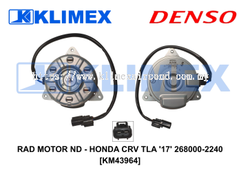 RAD MOTOR ND - HONDA CRV TLA '17' 268000-2240 [KM43964]