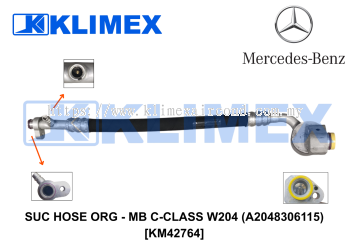 SUC HOSE ORG - MB C-CLASS W204 (A2048306115) [KM42764]