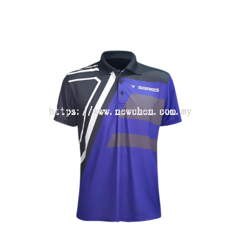 Yamaha Y-Series Collar Tee Purple