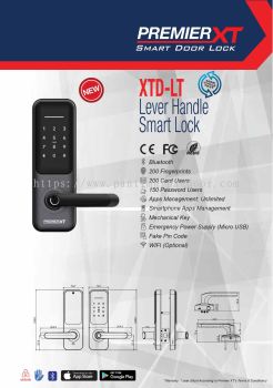 Premier XT Smart Door Lock XTD-LT Lever Handle Smart Lock