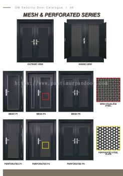 Security Door Mesh & Perforated Series