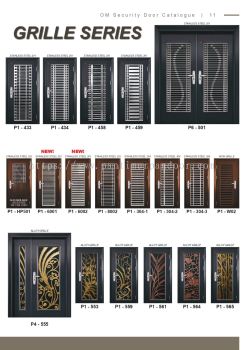 Security Door Grille Series