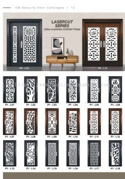 Security Door Laser Cut Series