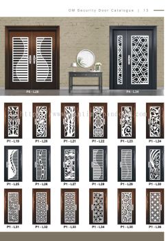 Security Door Laser Cut Series