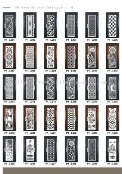 Security Door Laser Cut Series