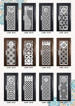 Security Door Laser Cut Islamic Series