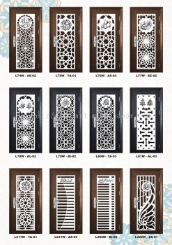 Security Door Laser Cut Islamic Series