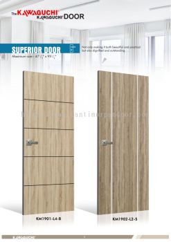 Laminate Door KM Groove Line Series