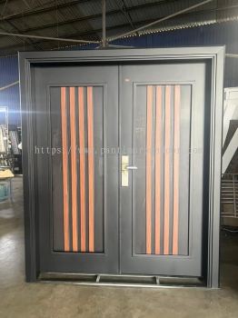 Security Door A MD Perforated 6' x 7'