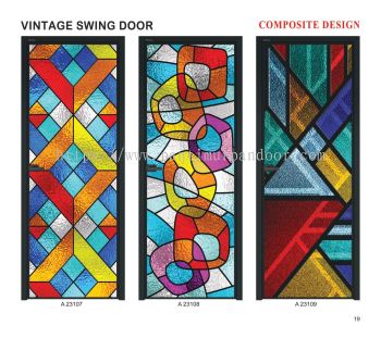 Artfibre Vintage Lattice Swing Door