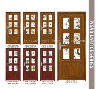 Artfibre Wood Series Lattice Swing Door