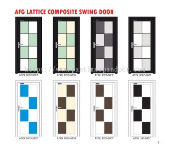 Artfibre AFG Lattice Composite Swing Door