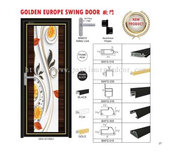 Artfibre Golden Europe Swing Door