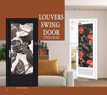 Artfibre Louvers Swing Door