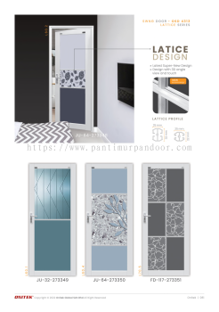 Onitek Swing Door Lattice Design