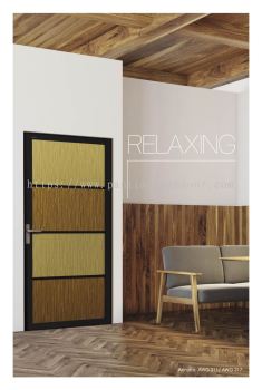 Vitally Swing Door Lattice Design (Aerolite Panel)