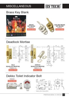 ESTECH Door Accessories 